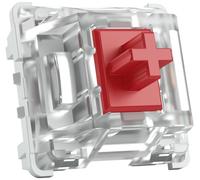 Glorious Gaming 120x Gateron-brytare (röda) - SMD-LED-kompatibla, linjära och jämna för snabbt skrivande och spelande, 45 g aktiveringskraft, 3-stiftsmontering - Gateron Red