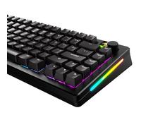 Glorious Gaming - Tasti GPBT Basics (Classic Black), 8 colori, sublimazione senza scolorimento, per tastiere meccaniche personalizzate 100%,75%,65%,60%, Layout QWERTY americano