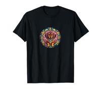 Glorious Majestic, adorabile cane bassotto Weiner Mandala Maglietta