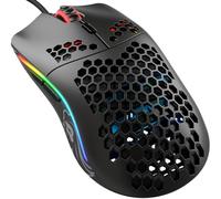 GLORIOUS Model O- Mouse Da Gaming Wired (Nero Opaco) | Leggerissimo Design A Nido D'Ape, Cavo Paracord Ultraflessibile Ascended, Sensore Ottico Pixart 3360, Piedini PTFE Al 100%