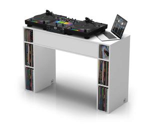 Glorious MODULAR MIX STATION Mobile Stazione lavoro professionale per Dj, Bianco