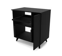 Glorious Modular Side Rack Black Tavolo da Studio, Nero, Unisize