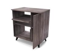 Glorious Modular Side Rack Walnut - Estensione rack da studio per le serie Sound Desk e Workbench