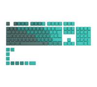 Glorious Gaming 115 GPBT Keycaps - Profilo Cherry, plastica PBT resistente, aspetto accattivante, suono superiore, caratteri originali, layout inglese britannico - Foresta