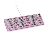 Glorious Gaming GMMK 2 Compact 65% Barebones (solo struttura) - Struttura per tastiera da gaming meccanica, TKL compatta (65%), alluminio, personalizzabile, RGB, layout internazionale / ISO - Rosa