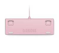 Glorious Gaming GMMK 2 Compact 65% Barebones (solo struttura) - Struttura per tastiera da gaming meccanica, TKL compatta (65%), alluminio, personalizzabile, RGB, layout internazionale / ISO - Rosa