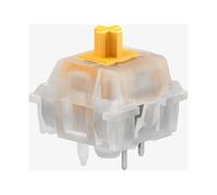 Glorious Gaming Panda Silent Switches (36 pz) switch tattili lubrificati per giocare e scrivere, per tastiere meccaniche hot swap MX, a 3 pin montati su piastra