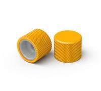 Glorious Gaming Manopola - Per tastiera GMMK PRO e GMMK Numpad, aspetto di alta qualità, alluminio, facilità di installazione, 9 colori - Giallo oro