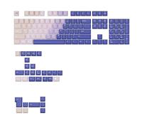 Glorious Purple Haze GPBT Gradient-tangenter, set om 135 PBT-tangenter, MX-kompatibla, ANSI/ISO-layout, för mekaniska tangentbord i 60%-, 65%-, 75%-, TKL- och 100%-storlek, Windows och macOS
