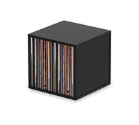 Glorious Record Box Black 110 - Contiene Dischi Tp 110 12", Impilabili Con Altre Glorious Record Boxes, Otticamente Si Abbina Alla Glorious Mix Station E Alla Mix Extension, Nero