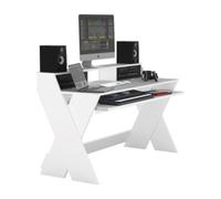 ACCESSORI DJ. Orologio Mobile per dj Sound Desk Pro colore bianco.