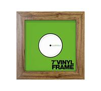 Glorious Vinyl Frame Set 7" Rosewood - 3x telai di copertura in vinile per dischi da 7'', mostra i tuoi dischi preferiti con stile, design in palissandro