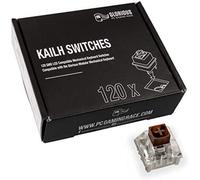 Glorious Kailh Box Brown Mechanical Keyboard Switches 120 Units Trasparente