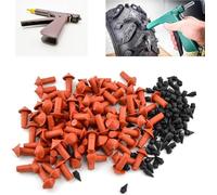 Glorivox Rapid Plug 2.0 Riparazione pneumatici, il nuovo kit di tappi for pneumatici Rapidplug, con tappo a fungo for forature e forature dei pneumatici sulle auto (Color : 90plugs)