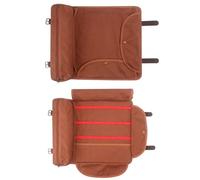 Glorlliant Bar Bartender Borsa da trasporto Creativo Bartender Toolkit Pack Strumenti Cocktail Shaker Set Borsa di Stoccaggio Solo marrone barista kit