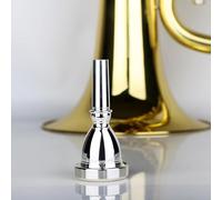 Glory - Bocchino per tuba standard, placcato argento, 22
