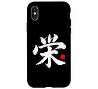 "Glory" Lingua Giapponese Kanji Parola Custodia per iPhone X/XS
