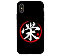 "Glory" parola giapponese Kanji Carattere Custodia per iPhone X/XS