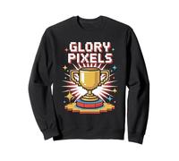 Glory Pixels Cultura Pop Retro Videogioco Felpa