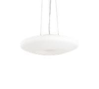 Sospensione Moderna Glory Vetro Bianco 5 Luci E27 D60