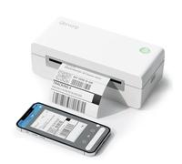 Gloryang Stampante termica Bluetooth per etichette di spedizione, stampante per etichette senza inchiostro 4X6 per iOS, Android, laptop, stampante wireless per piccole imprese, compatibile con Amazon,
