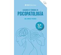 Glosario de términos en psicopatología. 3ª edición: 16