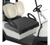 Gloserin EZGO - Coprisedili universali per carrello da golf, 100% morbido e confortevole, adatto per auto da club e altri golf cart a 2 posti, 130 x 79 cm, lavabile in lavatrice (grigio)