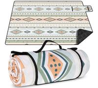 GLOSKIN Coperta da Picnic, Stuoia Campeggio 200 × 200 cm, Coperta Pic Nic Impermeabile, Coperta da Campeggio All'Aperto, Adatto per Esterno, Barbecue, Picnic, Spiaggia, Coperta da Campeggio da Viaggio