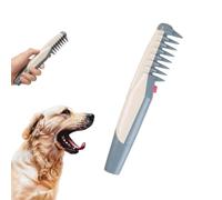 Glosrity Mataway E-Comb,Petsboro Mataway E-Comb For Healthy Skin And Coat,Electric Pet Dog Grooming Comb Hair Trimmer,Pet Hair Knot Remover for Dogs Puppies Cats (1pcs)