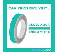 GLOSS AQUA Pin Stripe Roll PinStriping Line Tape Vinile Adesivo Lucido 10m