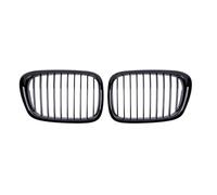 Gloss Black Car Griglia Anteriore Paraurti Hood Griglia Rene Griglie Radiatore Sportive Per BMW Per E39 Serie 5 1999-2003 Auto ABS Griglie Griglia Paraurti(Nero lucido)