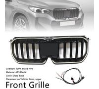 Gloss Black Front Bumper Kidney Grill Grille Per BMW X1 U11 U12 2023-2024 S1