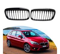 Gloss Black Front Grille Grill Per BMW 2 Series Gran Tourer F45 F46 2015-2018 Y