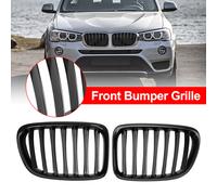 Gloss Black Front Hood Kidney Grill Grille per BMW X1 E84 2009-2014 SUV Y1 Y H7
