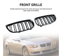 Gloss Black Front Kidney Grill Grille Per BMW E92 E93 328i 335i 2006-2010 2DR Y