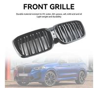 Gloss Black Front Kidney Grill Grille Per BMW IX3 G08 LCI 2022+ Double Slat Y2