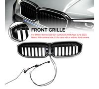 Gloss Black Front Kidney Grille Mesh Per BMW 3 Series G20 G28 2023-2024 DE