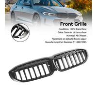 Gloss Black Kidney Grille Grill 51138072085 Per BMW 3 Series G20 2019-2022