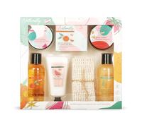GLOSS ! Cofanetto da bagno NATURALLY - Cesto bellezza, cura e benessere - Idea regalo originale per donna, compleanno, San Valentino, Natale, insegnante, festa della mamma - BOX