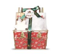 GLOSS! | Cofanetto Regalo per Donna | Set Bagno 5 Pezzi | Profumo di Vaniglia e Tiglio | Cesto di Bellezza, Cura e Benessere | Idea Regalo per Donna, Compleanno, Festa della Mamma | Regali di Natale
