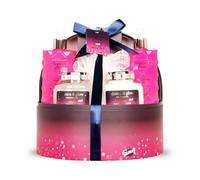 GLOSS! | Cofanetto Regalo per Donna | Set Bagno 6 Pezzi | Profumo di Vaniglia e Tiglio | Cesto di Bellezza, Cura e Benessere | Idea Regalo per Donna, Compleanno, Festa della Mamma | Regali di Natale