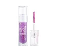 Gloss Ice Clear Lip Gloss with Glitter Pearlescent idratante Lip Dye Nourishing Lip Glaze Oil Lipstick Base Temperature Change Lip Gloss 2.5ml Naturale Cosmetico Rossetto Rosso (Purple, One Size)