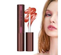 Gloss Labbra Trucco,Rossetto Lunga Durata - Rossetto Idratante e Volumatore Nutriente per Donne, Trucco, Bellezza e Incontri, per un look naturale