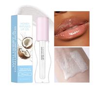 Gloss Per Labbra Idratante - 8 ml Leggero E Con Durata Lunga - Gloss Per Labbra Non Appiccicoso - Per Viaggio E Trasferta Di Lavoro Casa E Scuola Per Fidanzata Moglie Amica Sorella E Figlia