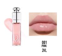 Gloss rimpolpante per labbra Dior Addict Lip Maximizer, formato da viaggio - Effetto volume istantaneo e a lungo termine - Idratazione 24h #001-Rosa 2ml/0,07oz. 1 pz