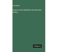 Glossar zu den Gedichten des Bonvesin da Riva