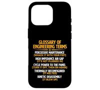 Glossario dei termini di ingegneria - Ingegnere Meccanico Scienza Custodia per iPhone 16 Pro