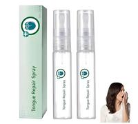 GlosShield Tongue Repair Spray - Igiene orale mirata per la salute della lingua, spray da 30 ml per alito fresco e comfort per l'igiene orale quotidiana (2Pezzo)