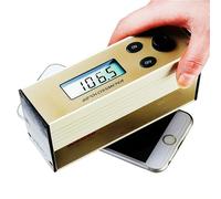 Glossmetro digitale, Misuratore di lucentezza for verniciatura rivestimenti WGG60-E4 0199.5 GU Glossmetro for carta in tessuto bambù Tester for pelle e ceramica per vernice, pavimento, carta