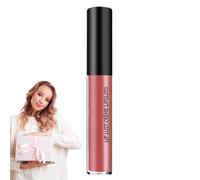 Glossy Lip Gloss, Long Lasting Glitter, Lightweight Moisturizing Stick with Plumper Effect for Women, Ideal Daily Wear, Parties, Weddings, Night Out, Dates, Travel, Commute